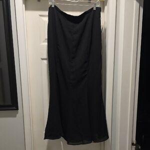Black Maxi Skirt for Women